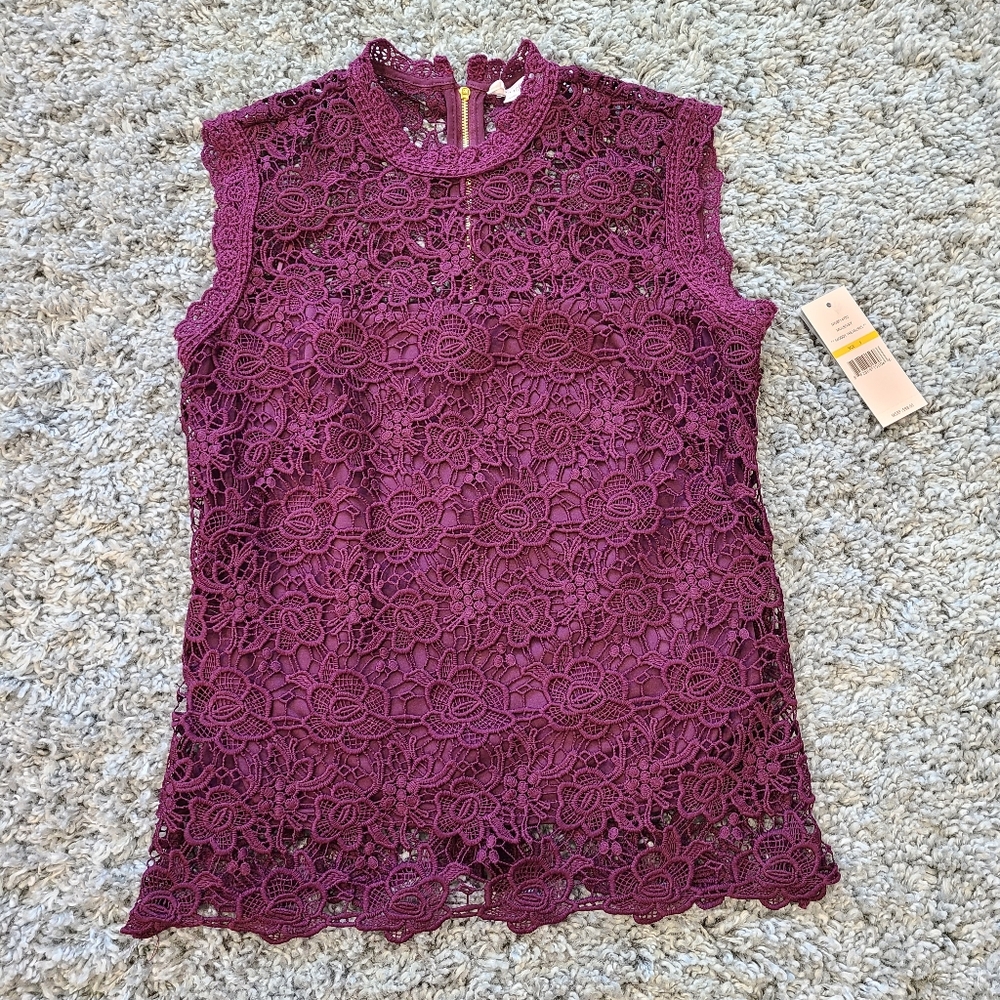 Nanette Lepore Lace top size Small